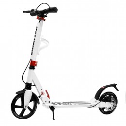 Самокат Scale Sports SS-04 Белый двухколесный на дисковых тормозах