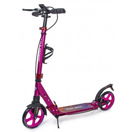 Самокат Scale Sports SS-10 Pink с ручным тормозом
