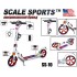 Самокат Scale Sports SS-10 White с ручным тормозом