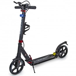 Самокат Scale Sports SS-10 Black с ручным тормозом