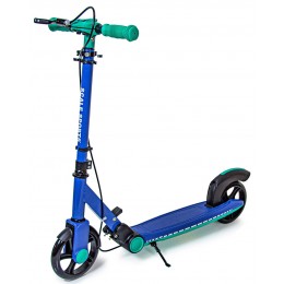 Самокат Scale Sports SS-19 Синий с ручным тормозом