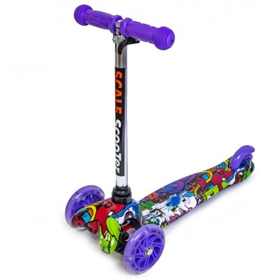 Cамокат Scooter Mini Graffity