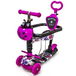Самокат Scooter 5in1 Маки с бортиками
