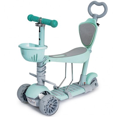 Самокат-трансформер Scooter Smart 5в1 Мятный