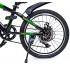 Велосипед 20 дюймов Scale Sports Green, ручной и дисковый тормоз