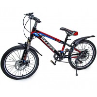 Велосипед 20 дюймов Scale Sports Red, ручной и дисковый тормоз Велосипед 20 дюймов Scale Sports Red, ручной и дисковый тормоз