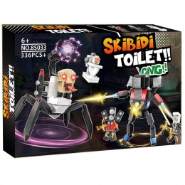 Конструктор Skibidi Toilet 85033, 336 деталей