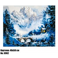 Картина по номерам Зима (6962) 40 х 50 см Картина по номерам Зима (6962) 40 х 50 см
