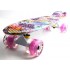 Пенни борд Fish Skateboards Graffity (светящиеся колеса)