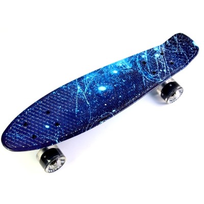 Пенни борд Fish Skateboards Spice (светящиеся колеса) Пенни борд Fish Skateboards Spice (светящиеся колеса)