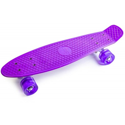 Пенни борд Penny Violet (светящиеся колеса)