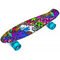 Пенни борд Graffiti Violet (светящиеся колеса) Пенни борд Graffiti Violet (светящиеся колеса)