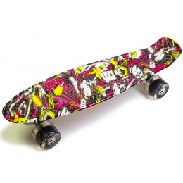 Пенни борд Deck (светящиеся колеса)
