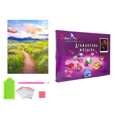 Алмазная мозаика Волшебный рассвет, 30 х 40 см