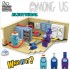 Конструктор Among Us комната Electrical (256 деталей)