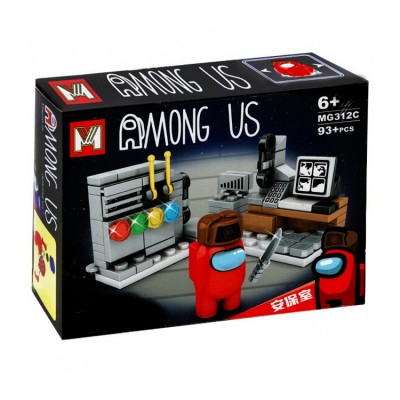 Конструктор Among Us MG-312 (C), 93 детали