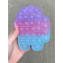 Игрушка антистресс Pop It  Among Us Хамелеон