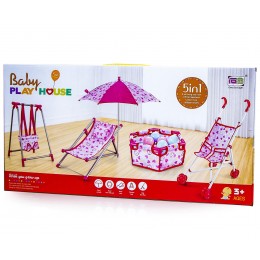 Набор аксессуаров для кукол 5 в 1 Play House