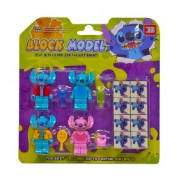 Набор фигурок Stitch с магнитными блоками