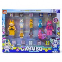 Набор фигурок Labubu с магнитными блоками, 18 штук