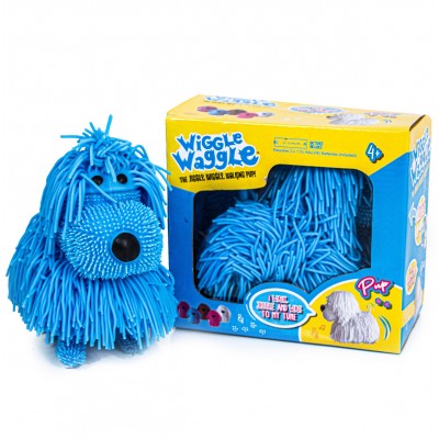 Интерактивный щенок Wiggle Waggle Синий