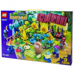 Конструктор Plants vs Zombies, 457 деталей