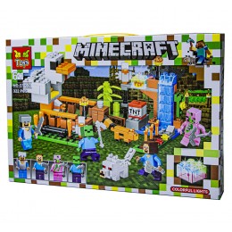 Конструктор Minecraft GT-142 (322 детали), светящиеся блоки