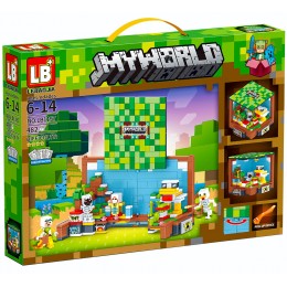 Конструктор Minecraft Утиный куб, 482 детали