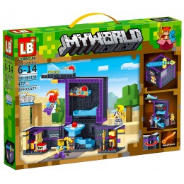 Конструктор Minecraft Игровой Куб, 477 деталей