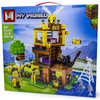 Конструктор Minecraft Пчелиный домик, 501 деталь Конструктор Minecraft Пчелиный домик, 501 деталь