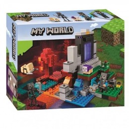 Конструктор Minecraft Разрушенный портал, 316 деталей