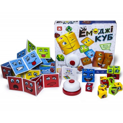 Настольная игра Эмоджи Куб Настольная игра Эмоджи Куб
