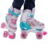 Ролики - квады Rio Roller Zelart BW-211 голубые