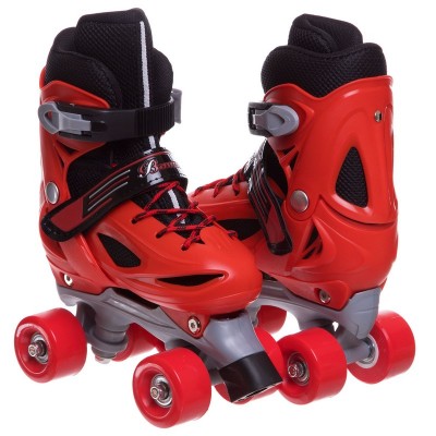 Ролики - квады Rio Roller Zelart BW-905 красные
