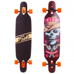 Лонгборд фрирайд Fish Skateboard Pirate