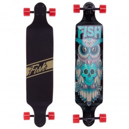 Лонгборд фрирайд Fish Skateboard Owl