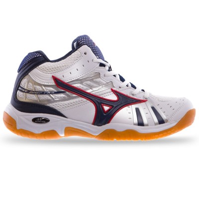 Кроссовки Mizuno белые с красным Кроссовки Mizuno белые с красным