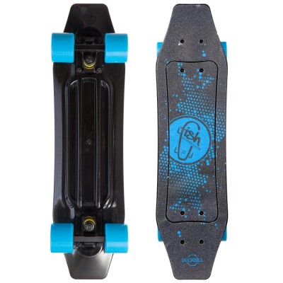 Пенни борд Fish Skateboards Duckbill Черный с синим Пенни борд Fish Skateboards Duckbill Черный с синим