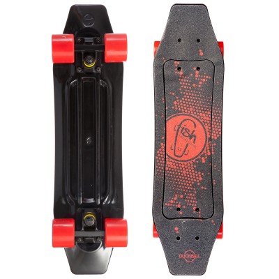 Пенни борд Fish Skateboards Duckbill Черный с красным Пенни борд Fish Skateboards Duckbill Черный с красным