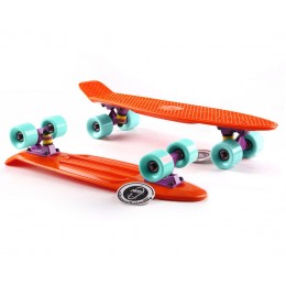 Пенни борд Fish Skateboards  Orange-Mint
