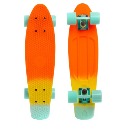 Пенни борд Fish Skateboards Градиент Orange-Yellow-Mint (матовое покрытие) Пенни борд Fish Skateboards Градиент Orange-Yellow-Mint (матовое покрытие)
