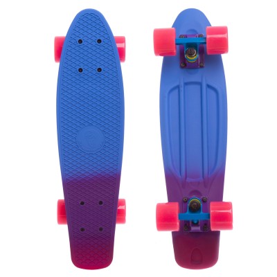 Пенни борд Fish Skateboards Градиент Blue-Violet-Pink (матовое покрытие) Пенни борд Fish Skateboards Градиент Blue-Violet-Pink (матовое покрытие)