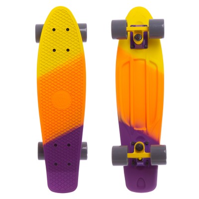 Пенни борд Fish Skateboards Градиент Yellow-Orange-Violet (матовое покрытие) Пенни борд Fish Skateboards Градиент Yellow-Orange-Violet (матовое покрытие)