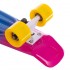 Пенни борд Fish Skateboards Градиент White-Blue-Violet