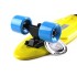 Пенни борд Fish Skateboards Yellow-Blue