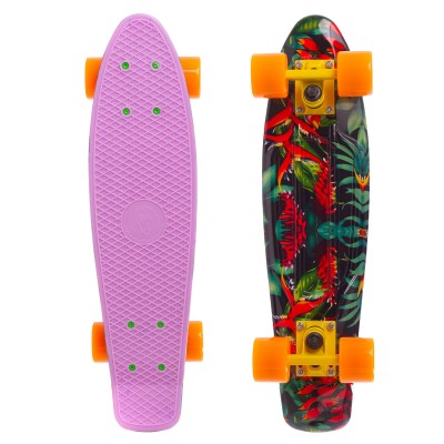 Пенни борд Fish Skateboards Tropic-Lilac Пенни борд Fish Skateboards Tropic-Lilac