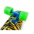 Пенни борд Fish Skateboards Yellow-Zebra
