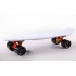 Пенни борд Fish Skateboards White-Black