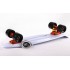 Пенни борд Fish Skateboards White-Black