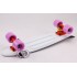Пенни борд Fish SkateboardsTwin Grey-White (матовое покрытие) Пенни борд Fish SkateboardsTwin Grey-White (матовое покрытие)